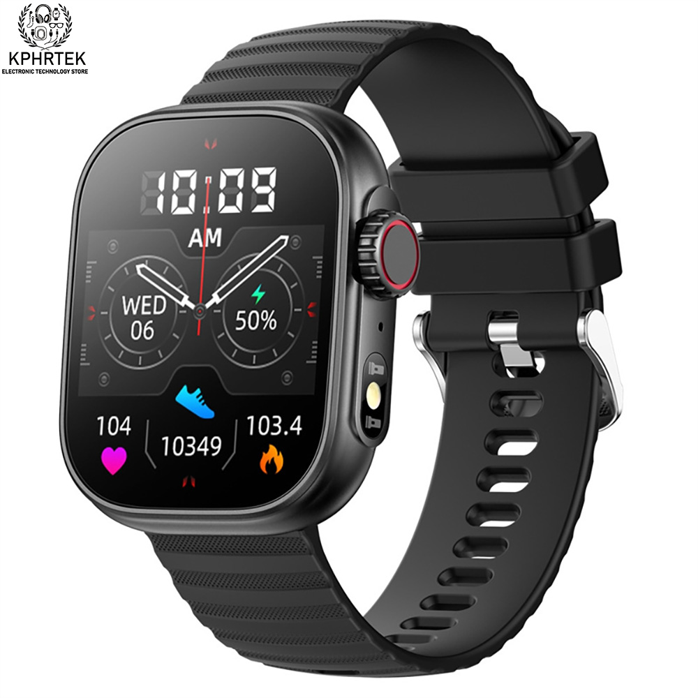 Xbody Health & Wellness - Jam Tangan Pintar ZW39 Pria Bluetooth