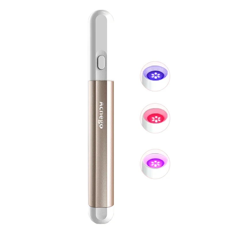 Acne Light Therapy Pen - 2026/Portle LED Light Therapy Pen Mesin