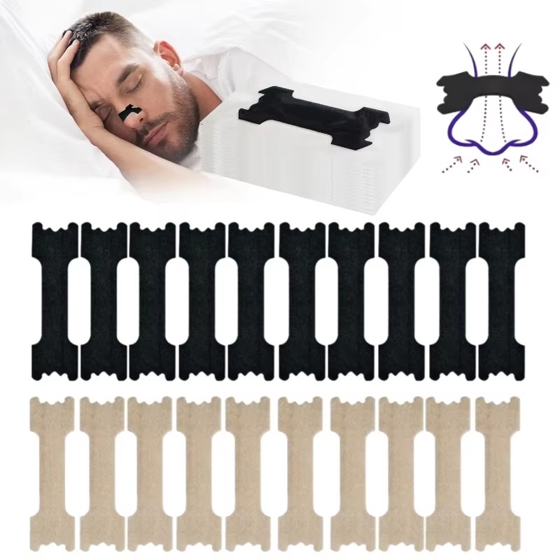 Health & Wellness Unit - 10-100pcs Strip Anti-Dengkur Memudahkan Pernapasan Membantu