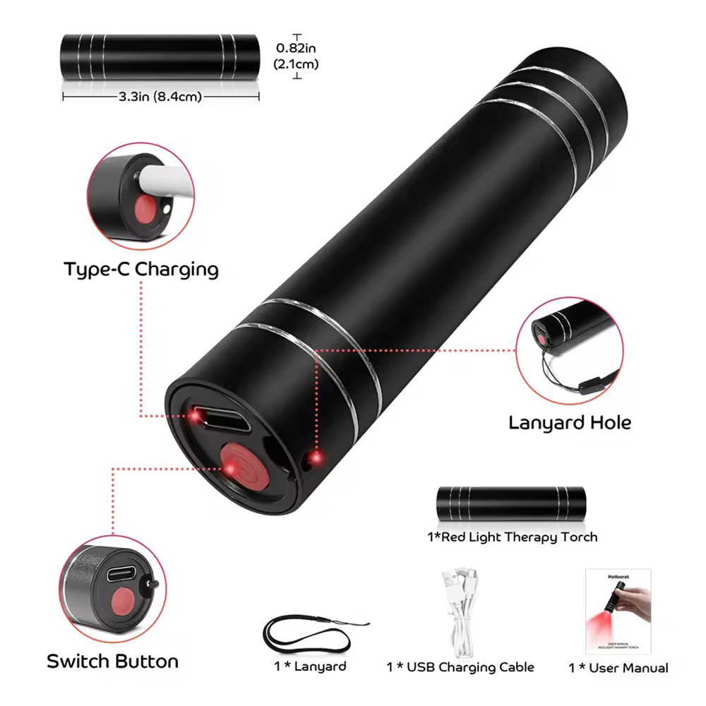 Lampu Terapi Cahaya Merah Elek - Acne Light Therapy Pen ulasan dan harga