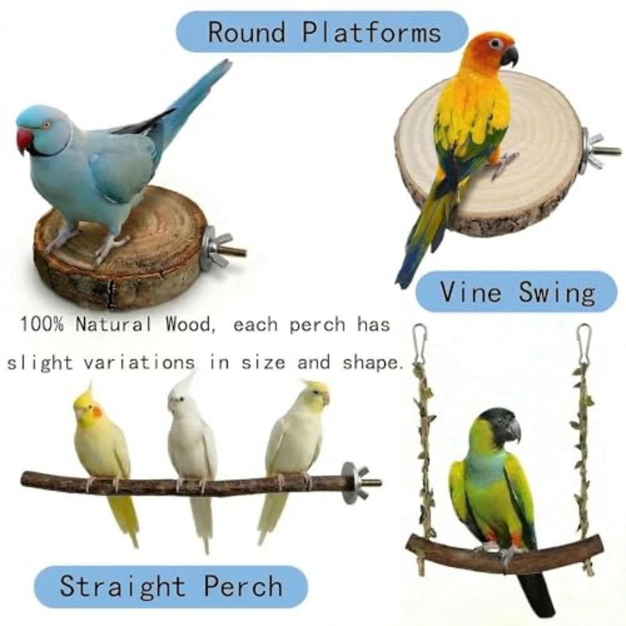 8PCS tempat bertengger burung  - Health & Wellness Unit ulasan dan harga