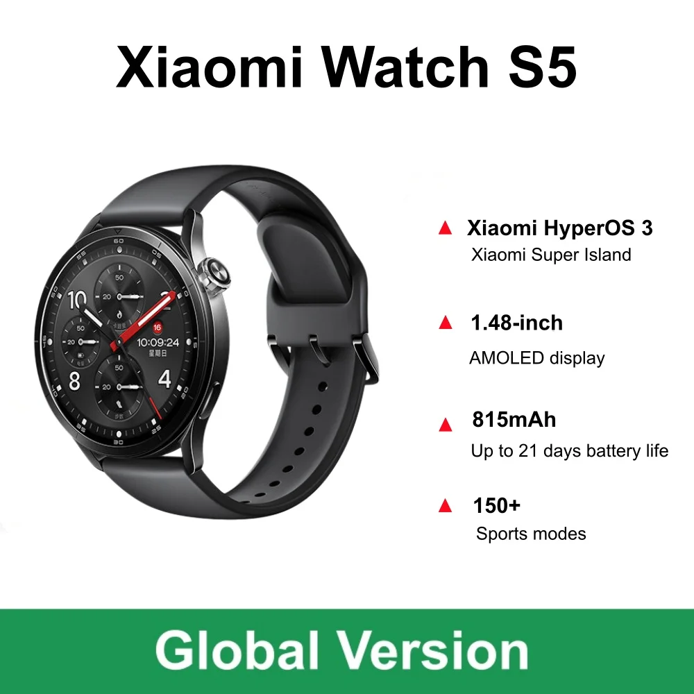 Versi Global Xiaomi Watch S5 S - Xbody Health & Wellness ulasan dan harga