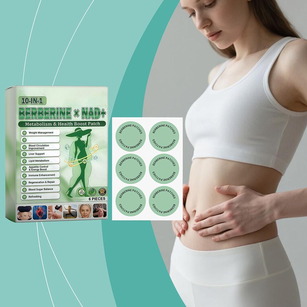 10-in-1 Berberine x NAD+ Patch - Xbody Health & Wellness ulasan dan harga